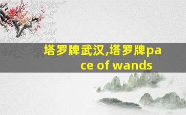 塔罗牌武汉,塔罗牌pace of wands